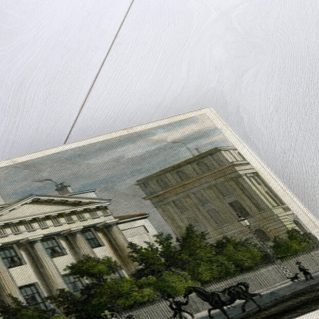 Doric villa, Regent's Park, London by W Watkins