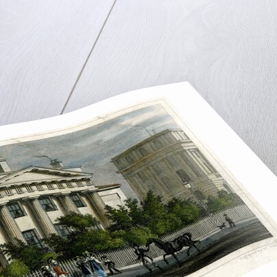 Doric villa, Regent's Park, London by W Watkins