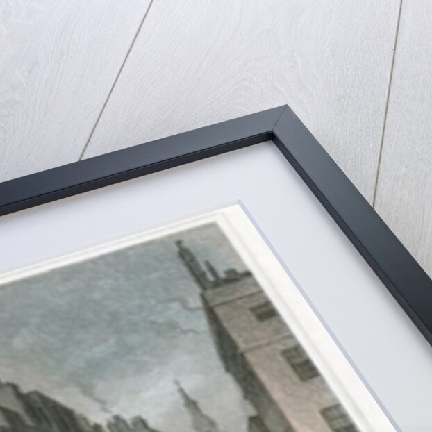 Cornhill and Lombard Street from Poultry, City of London by S Lacey