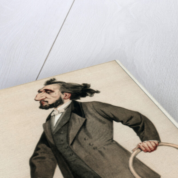 'He Devoured France with Activity', Leon Gambetta, French statesman by Montbard