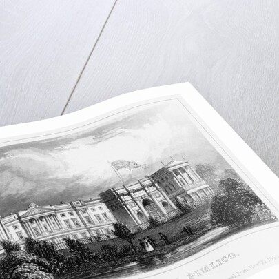 'The Queen's Palace, Pimlico', London by Anonymous