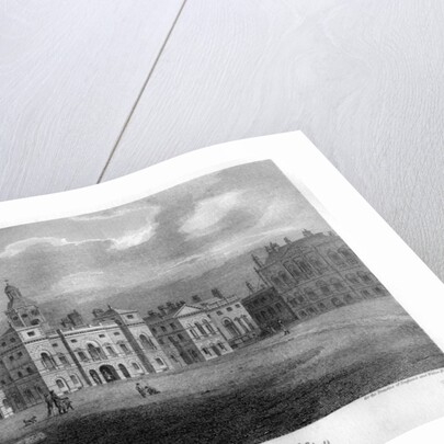 Horse Guards, Westminster, London by G Cooke