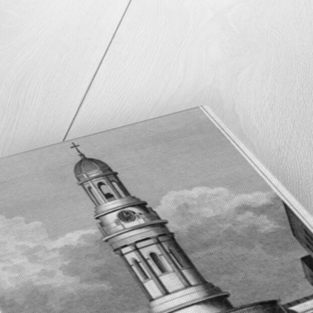 St Mary's Church, Wyndham Place, and District Rectory to St Mary Le Bone, London by Archer