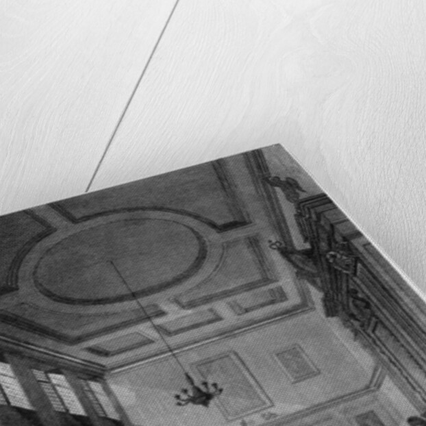 Interior of the Heralds' College, London by Lewis