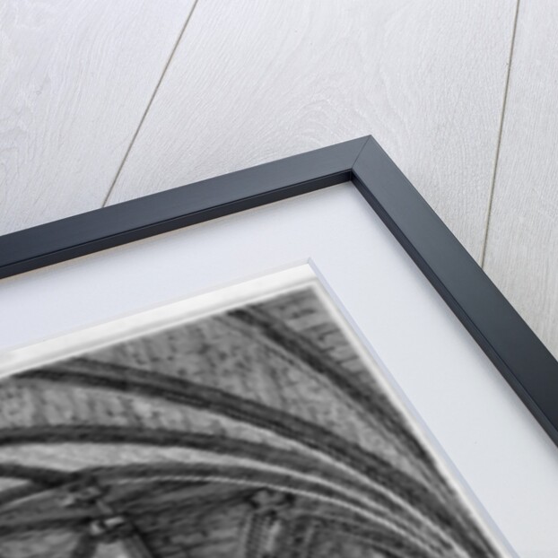 View in the cloisters, showing the entrance to Chapter House, Westminster Abbey, London by R Roffe