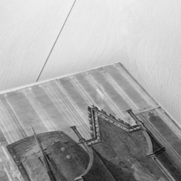 The coronation chair of the English sovereigns, Westminster Abbey, London by John Roffe