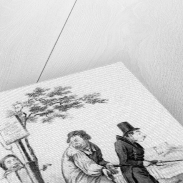 A Country Practitioner about to serve an ejectment by Anonymous