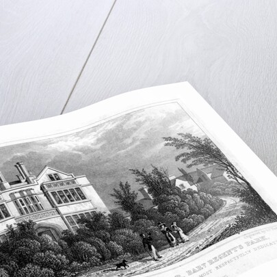 Residence of General Sir Herbert Taylor, Baronet, Regent's Park, London by William Tombleson