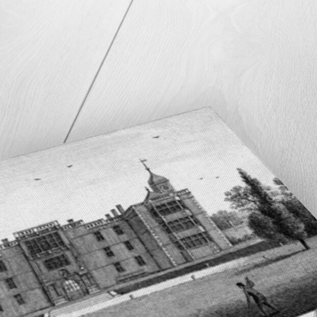 A View of the Manor House at Charlton, built by Sir Adam Newton by Anonymous