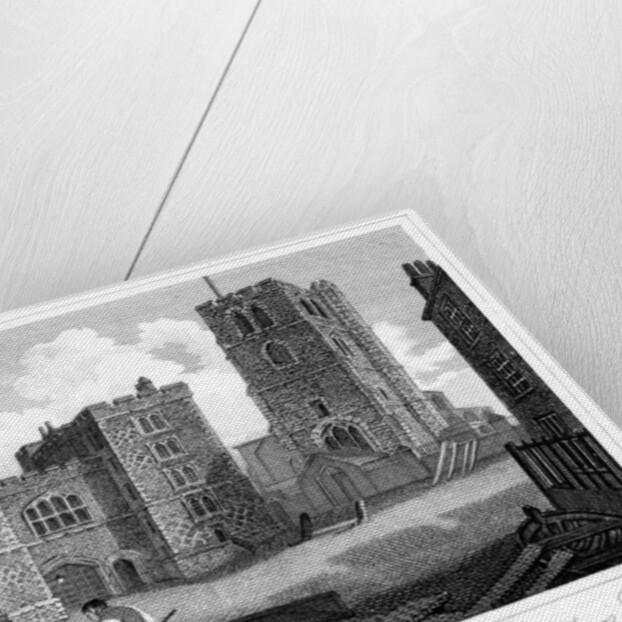 Gatehouse of Lambeth Palace, London by I Varrall