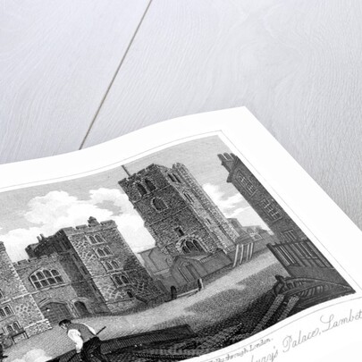 Gatehouse of Lambeth Palace, London by I Varrall