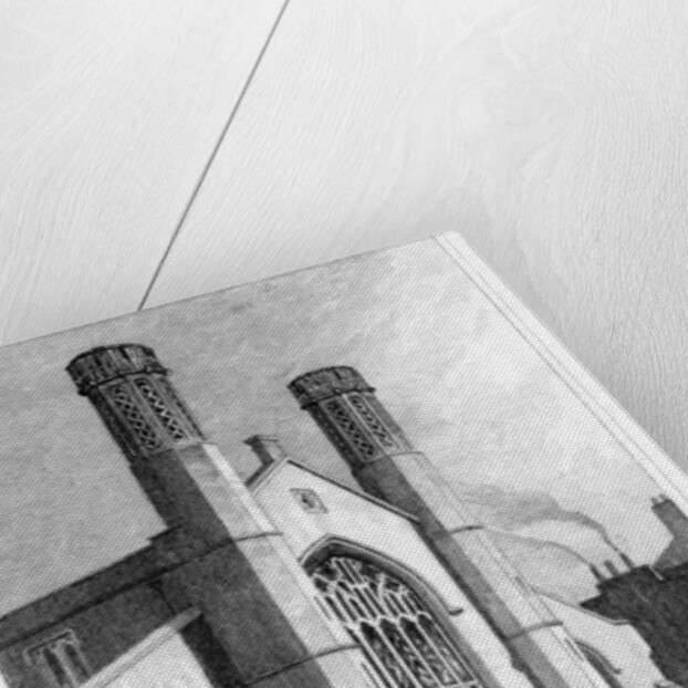 New Church, Saffron Hill, Camden, London by Thomas Hosmer Shepherd