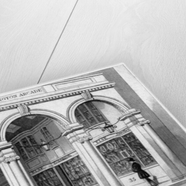 North entrance of Burlington Arcade, Westminster, London by Anonymous