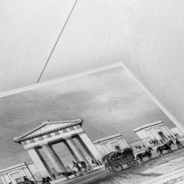 London and Birmingham Railway terminus, Euston Square, London by H Bond