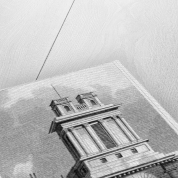 Church of St Mary Woolnoth, Lombard Street, City of London by R Acon