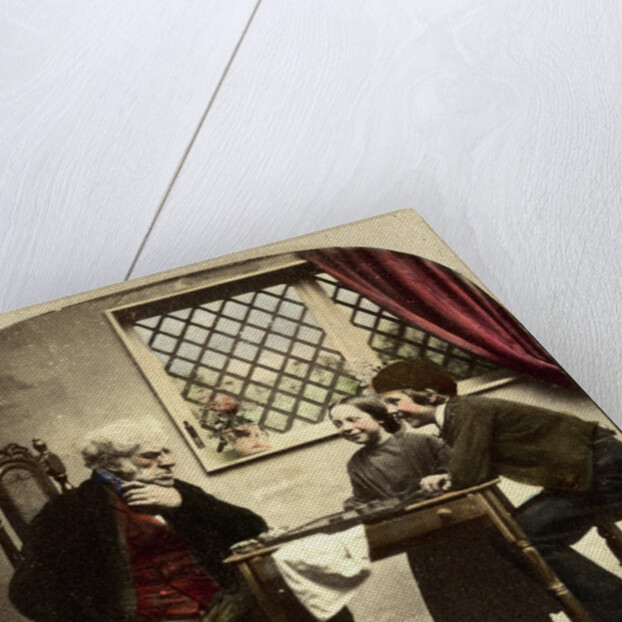 The March of Intellect, or, Old Bull in a Fix, (Now Grandfather it's your move) by Anonymous
