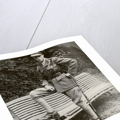 The Prince of Wales in military uniform, France, World War I by Realistic Travels Publishers