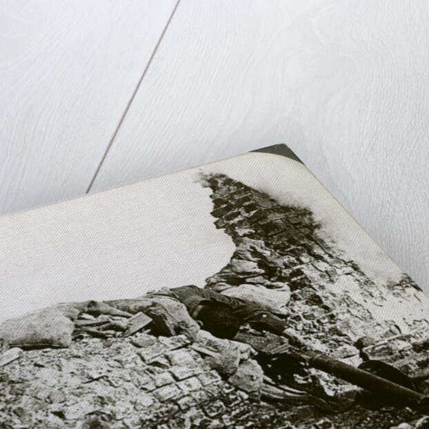 Knocked out German machine gun position, Monchy, Battle of Arras, World War I by Realistic Travels Publishers