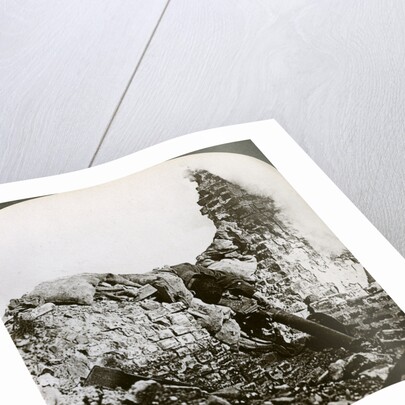 Knocked out German machine gun position, Monchy, Battle of Arras, World War I by Realistic Travels Publishers