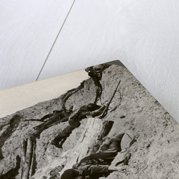 British and German dead near the Hohenzollern Redoubt, Lens, France, World War I by Realistic Travels Publishers