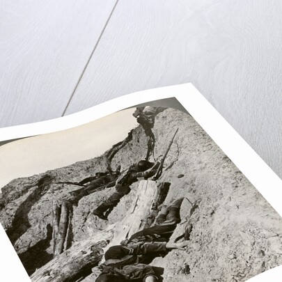 British and German dead near the Hohenzollern Redoubt, Lens, France, World War I by Realistic Travels Publishers