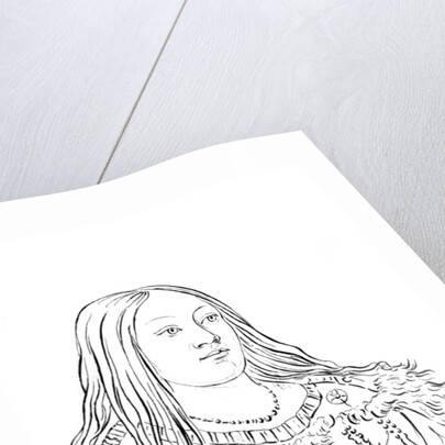 Portrait of a Native American woman by Myers and Co