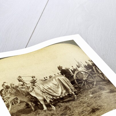 Silver cannon of the Maharaja of Baroda, Delhi, India by Underwood & Underwood