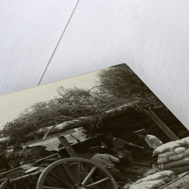 Artillery position, World War I by Realistic Travels Publishers