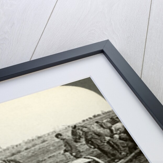 Removing a field gun from a flooded position, World War I by Realistic Travels Publishers