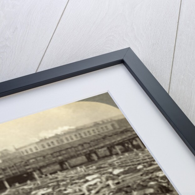 Cattle, Great Union Stock Yards, Chicago, Illinois, USA by Underwood & Underwood