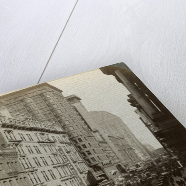 Skyscrapers, Randolph Street, Chicago, Illinois, USA by Underwood & Underwood