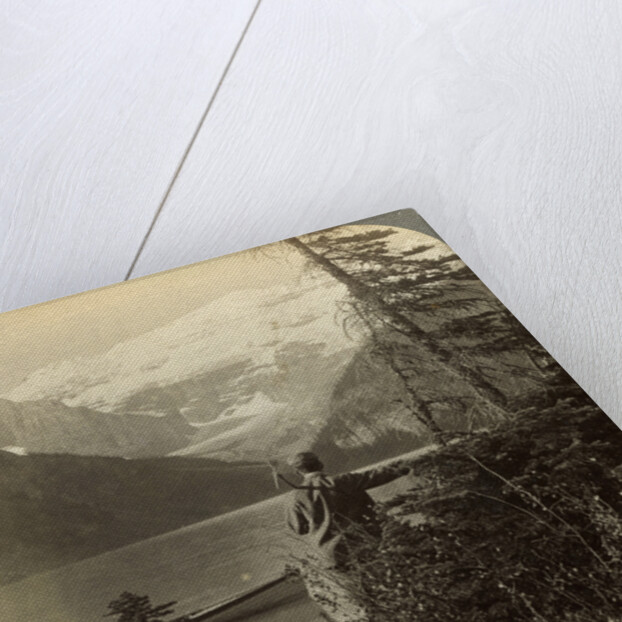 Mount Victoria, Rocky Mountains, Alberta, Canada by Underwood & Underwood