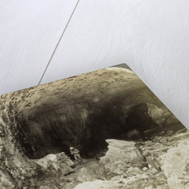 Natural bridge, Warm Spring Creek, Wyoming, USA by Underwood & Underwood