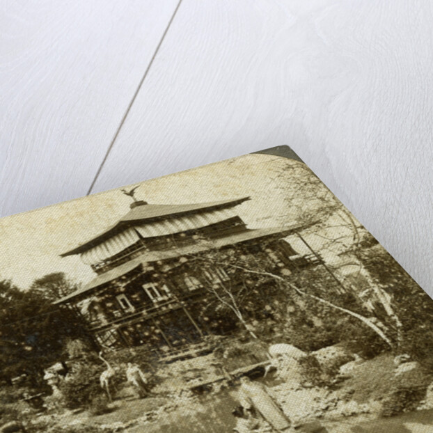 Japanese garden at the World's Fair, St Louis, Missouri, USA by Underwood & Underwood