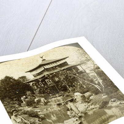 Japanese garden at the World's Fair, St Louis, Missouri, USA by Underwood & Underwood