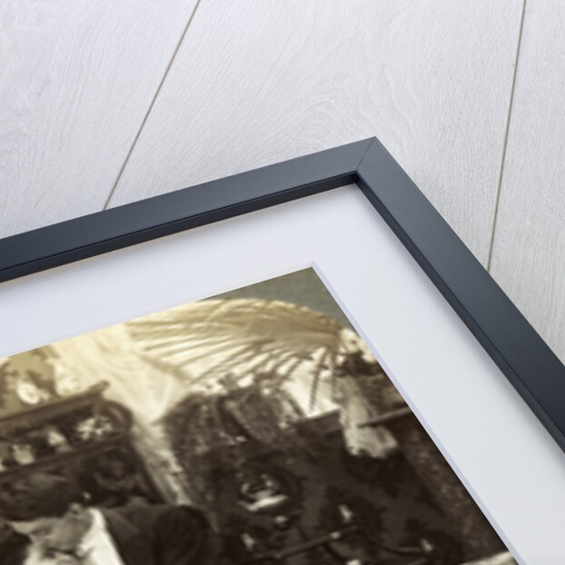 'George Greatly Admires Ethel's Beautiful Complexion' by Underwood & Underwood