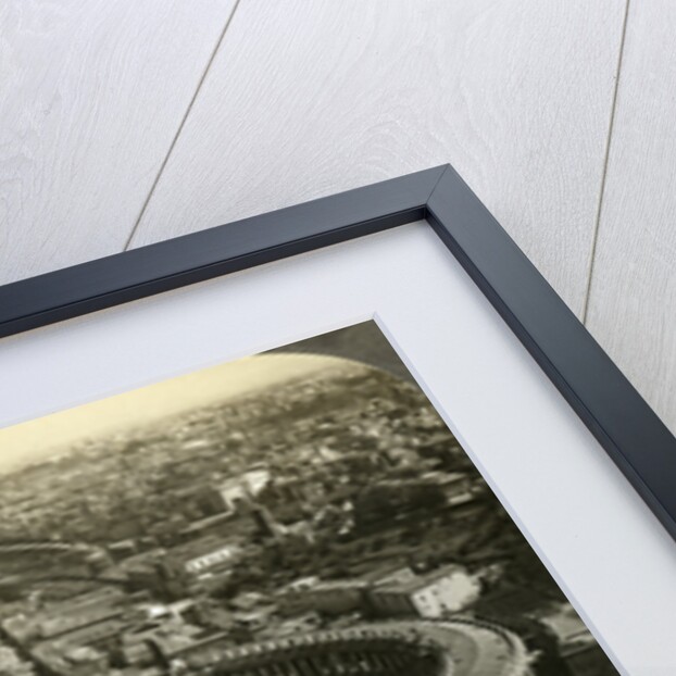 St Peter's Square from the dome of St Peter's Basilica, Rome, Italy by Anonymous