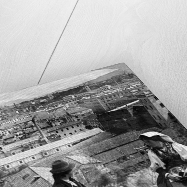 Aventine Hill and the Alban Hills, Rome, Italy by Underwood & Underwood