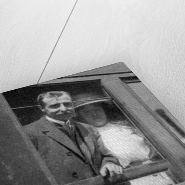 Louis Bleriot, pioneering French aviator by Anonymous