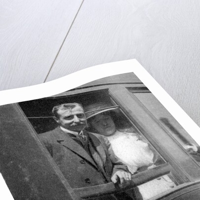 Louis Bleriot, pioneering French aviator by Anonymous