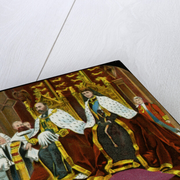 King Edward VII and Queen Alexandra, State Opening of Parliament, Westminster by Anonymous
