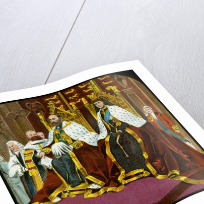 King Edward VII and Queen Alexandra, State Opening of Parliament, Westminster by Anonymous