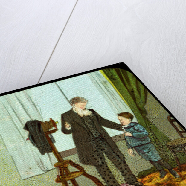 Photographer and child by Anonymous