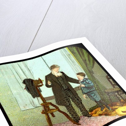 Photographer and child by Anonymous