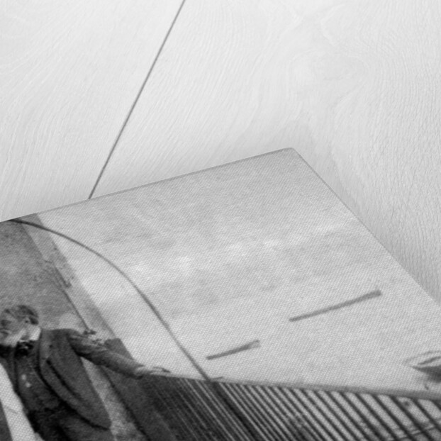 Paul Deroulede, French author and politician and Jean Mounet-Sully, French actor by Anonymous