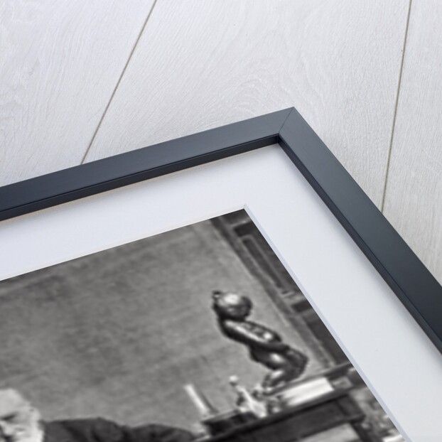 Jean Richepin, French poet, dramatist and novelist, and Leon Bonnat, French artist by Anonymous