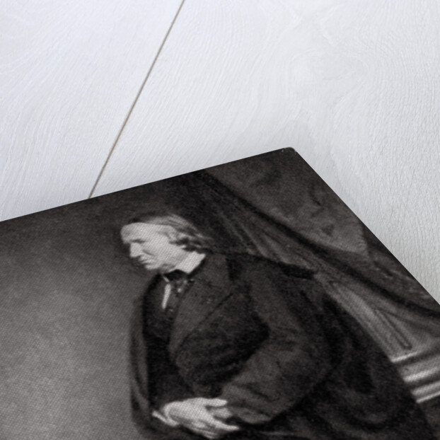 Alfred de Vigny, French poet, playwright and novelist by Anonymous