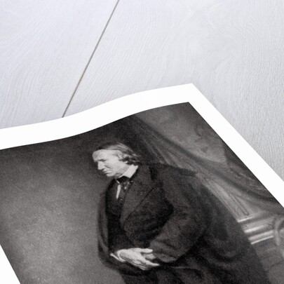 Alfred de Vigny, French poet, playwright and novelist by Anonymous