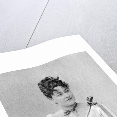Marie Grisier Montbazon, French mezzo-soprano and actress by Anonymous