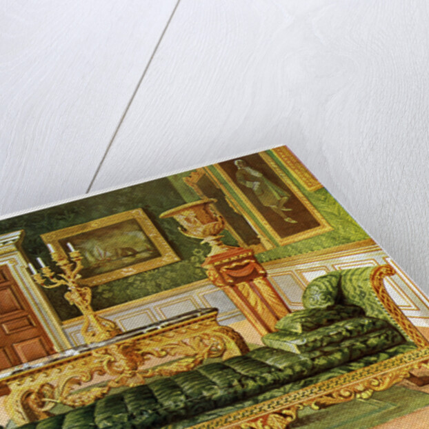 Mahogany and gilt Georgian suite, Longford Castle, Wiltshire by Edwin Foley